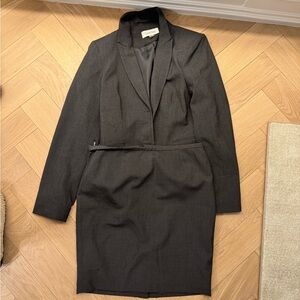 VINTAGE CALVIN KLEIN SKIRT SUIT SET 2 PIECE